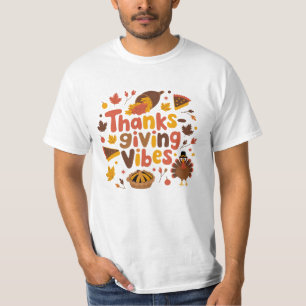 Celebrate Gratitude with Thanksgiving Designs T-Shirt