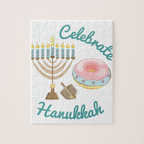 Celebrate Hanukkah Jigsaw Puzzle