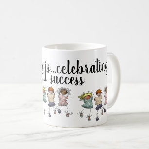 Celebrate Happiness: Small Successes Matter Text Coffee Mug