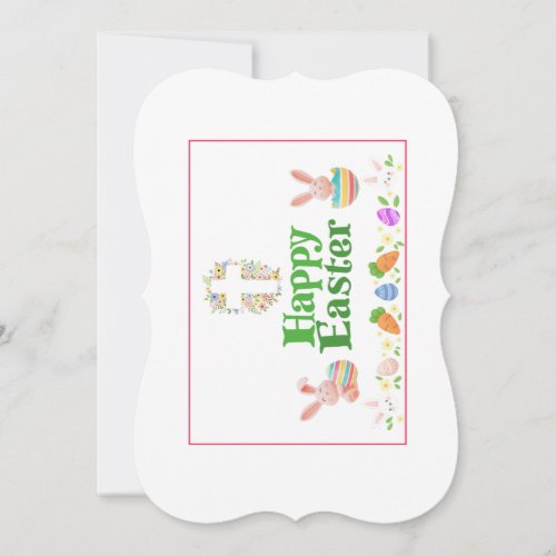 Celebrate Happy Easter Day with this card Holiday Card