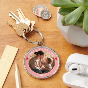 Celebrate Her Very First Mother’s Day with a Perso Keychain
