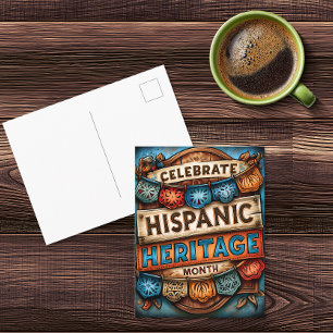 Celebrate Hispanic Heritage Month Postcard