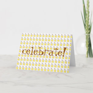 Celebrate! Holiday Egg Nog Eggnog Christmas Drink Card