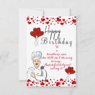 Celebrate husband's birthday card