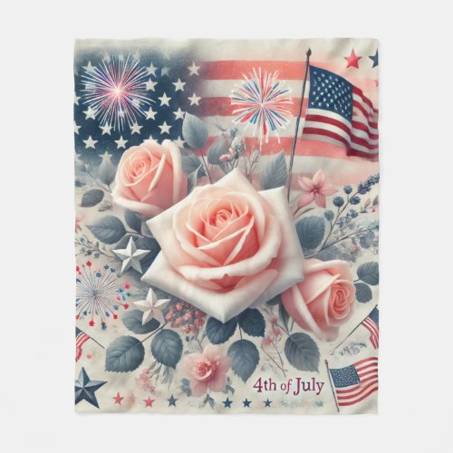 Celebrate Independence Day with Ultra Soft Fleece Blanket