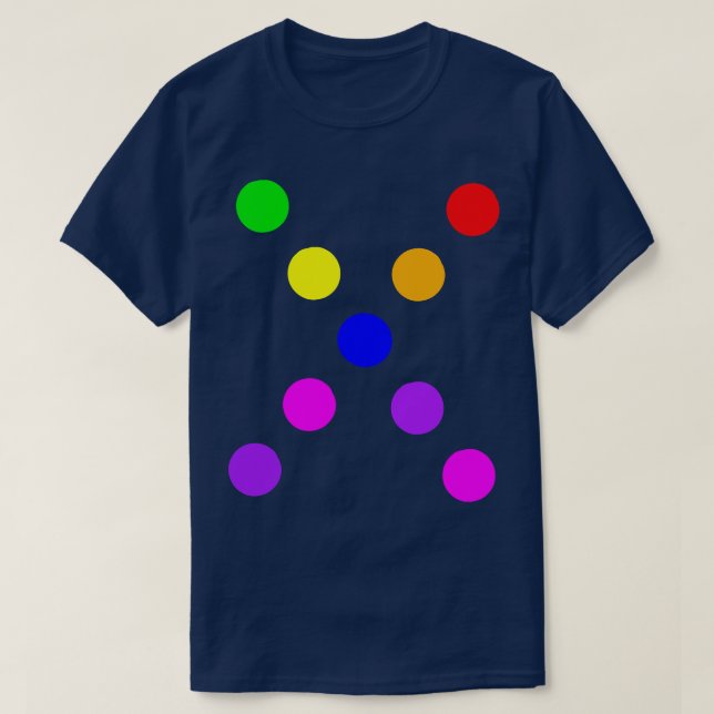 Celebrate International Dot Day September 15th T-Shirt (Design Front)