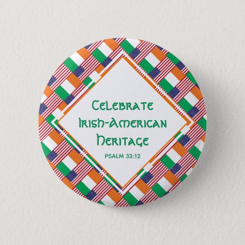CELEBRATE IRISH_AMERICAN HERITAGE Christian Button