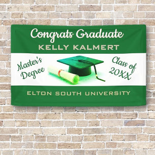 Celebrate it! Master's Degree Graduation  Banner