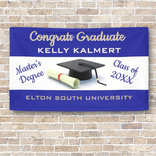 Celebrate it! Master's Degree Graduation  Banner