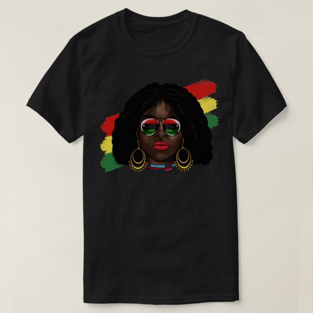 Celebrate Juneteenth 1865 African American Freedom T-Shirt (Design Front)