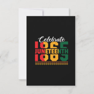 celebrate juneteenth 1865 invitation
