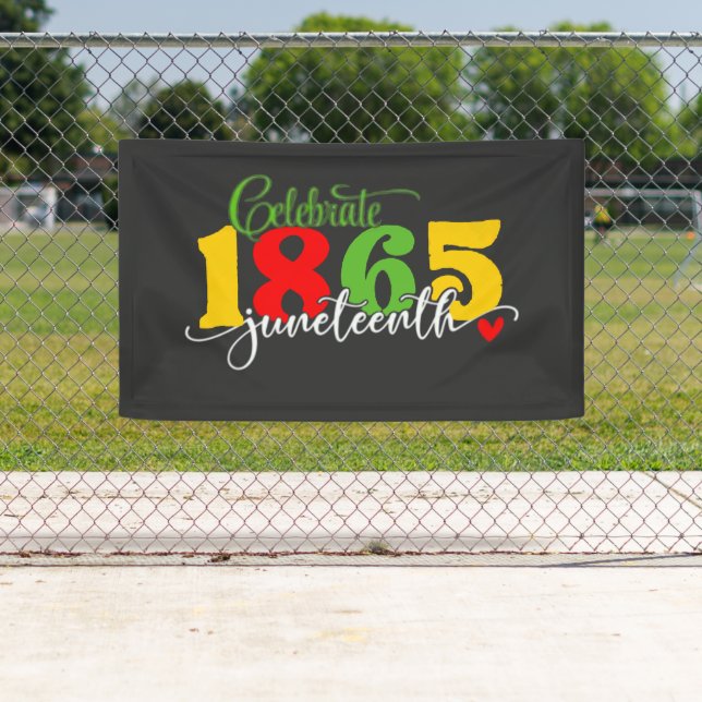 Celebrate Juneteenth: Freedom Since 1865  Banner (Insitu)