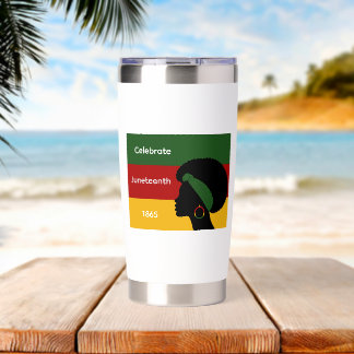 Celebrate Juneteenth Insulated Tumbler