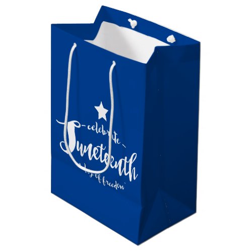 Celebrate Juneteenth Medium Gift Bag