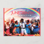 Celebrate Juneteenth! Postcard
