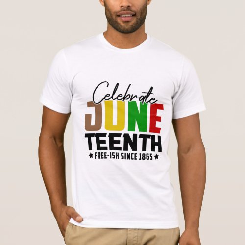 Celebrate Juneteenth Tshirt