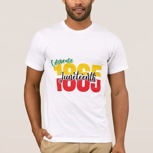 Celebrate Juneteenth Tshirt