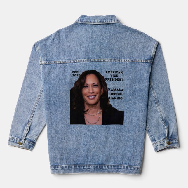 CELEBRATE  KAMALA HARRIS   DENIM JACKET (Back)