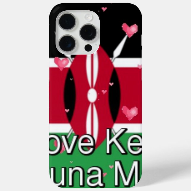 🇰🇪 Celebrate Kenya with Our iPhone Cases & Cover (Back)