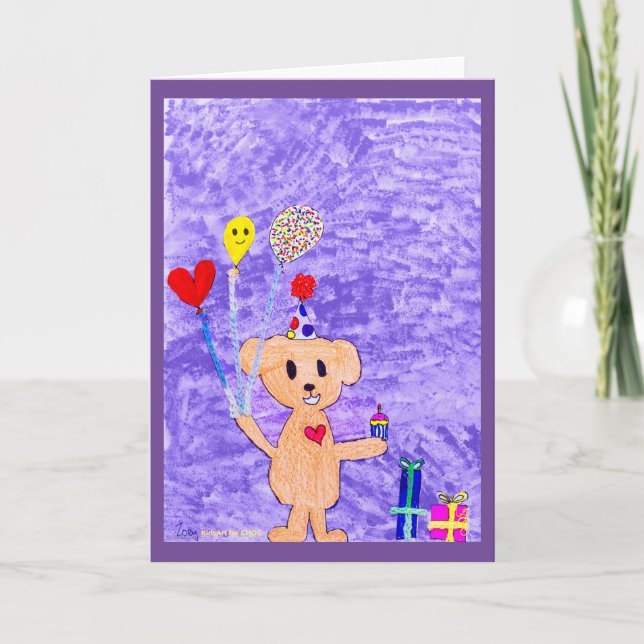 Celebrate - Kids Art for CHOC Thank You Card (Front)