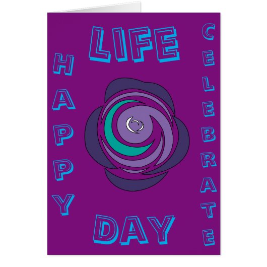 Celebrate Life card (Front)