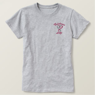 Celebrate Life Embroidered Shirt