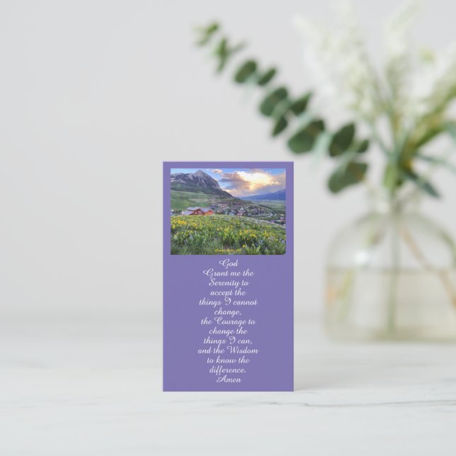 Celebrate Life Floral Funeral Card (Standing Front)