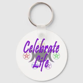 Celebrate Life Keychain