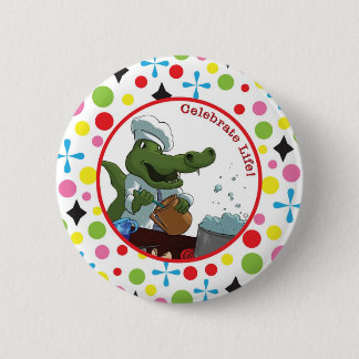 Celebrate Life Pinback Button