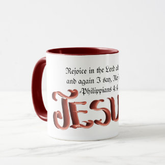 "Celebrate Life’s Blessings – Rejoice Mug. Mug