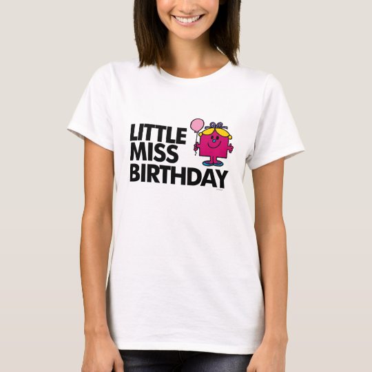 little miss birthday shirt