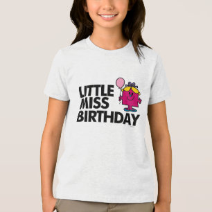 Celebrate Little Miss Birthday Tri-Blend Shirt
