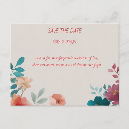 Celebrate Love and Joy with a wedding invitation
