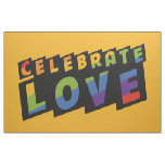 Celebrate Love custom fabric