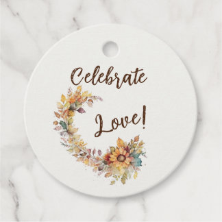 Celebrate Love Favor Tags