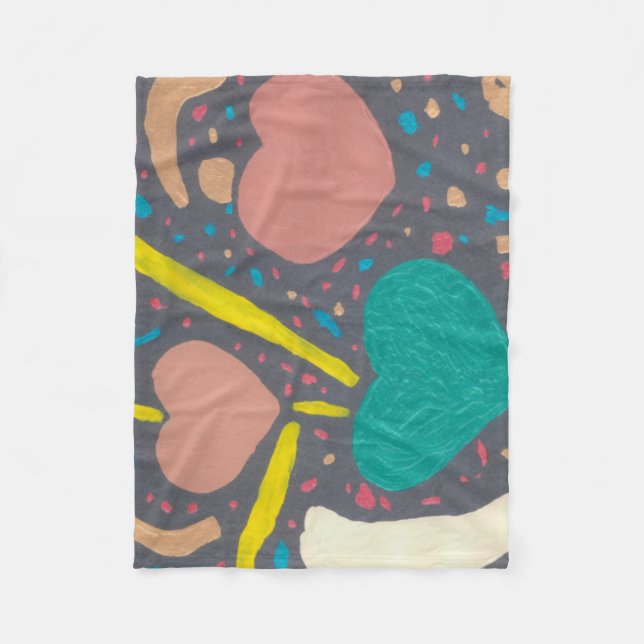 Celebrate Love Fleece Blanket (Front)