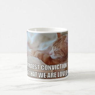 Celebrate LOVE - Greatest Conviction is Love mug