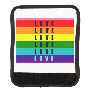 Celebrate love, pride, and authenticity  luggage handle wrap