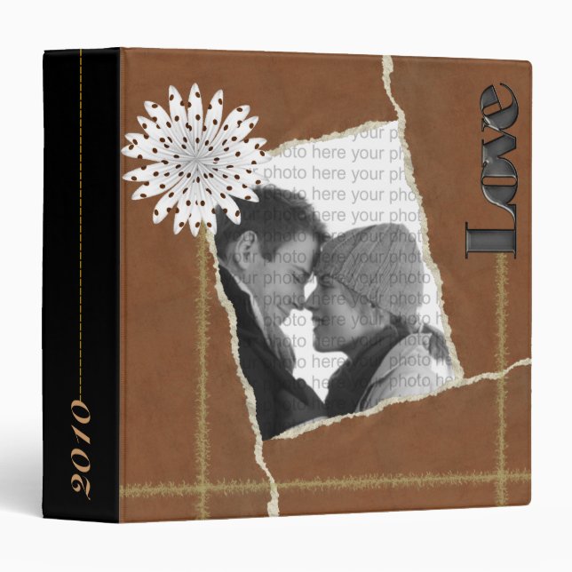 Celebrate Love! Scrapbook Binder (Front/Spine)