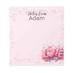 Celebrate Love with Our Exclusive Valentine's Day Notepad