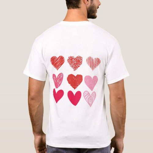 Celebrate love with Valentines Day T_Shirt