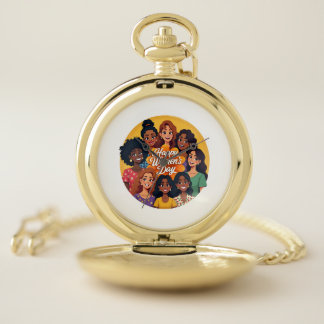 Celebrate March 8 International Women’s Day with b Pocket Watch