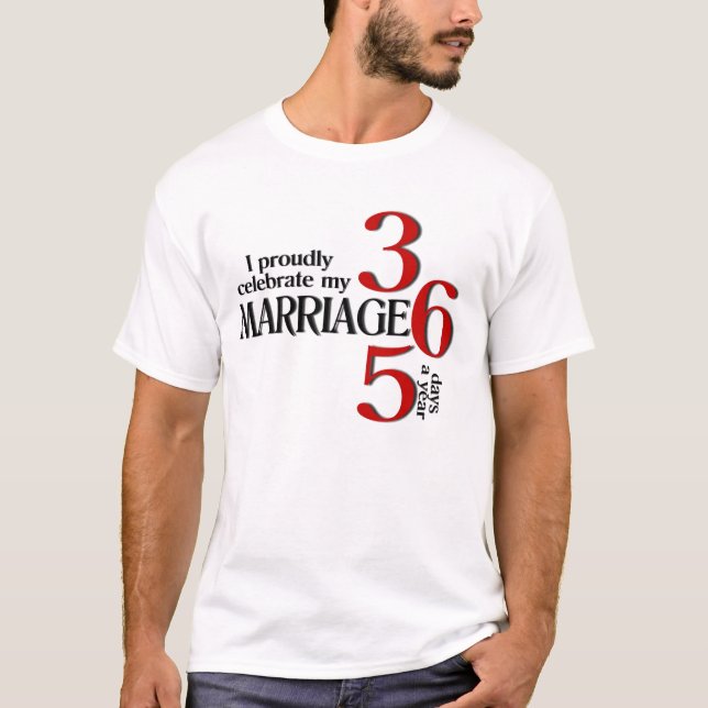 Celebrate Marriage 365! T-Shirt (Front)