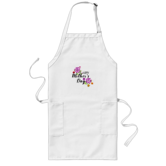 Celebrate Mom & Joy: Happy Mother's Day Collection Long Apron (Front)