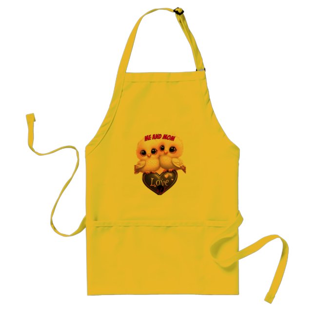 Celebrate Mom’s Love Adult Apron (Front)