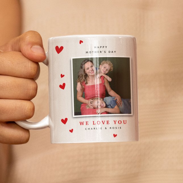 Celebrate Mom with Heart: Mother's Day Coffee Mug (Creator Uploaded)