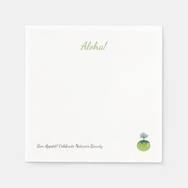 Celebrate Nature's Bounty Napkins (Front)