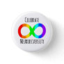 Celebrate Neurodiversity Autism Acceptance Rainbow Button