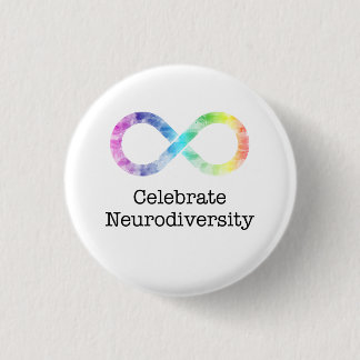 Celebrate Neurodiversity Button