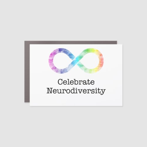 Celebrate Neurodiversity Car Magnet